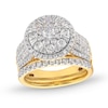 Thumbnail Image 1 of 2 CT. T.W. Multi Diamond Frame Bridal Set in 10K Gold