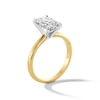 Thumbnail Image 2 of 2 CT. Certified Radiant-Cut Lab-Created Diamond Solitaire Engagement Ring in 14K Gold (F/VS2)