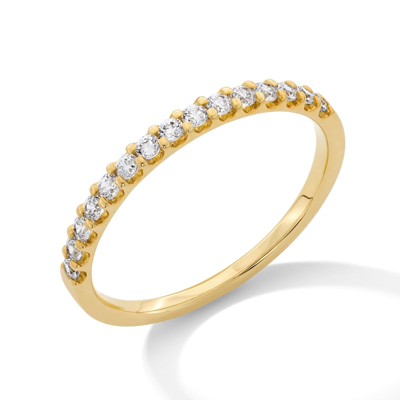 Main Image 3 of 1/4 CT. T.W. Lab-Grown Diamond Anniversary Band in 14K Gold (F/VS2)
