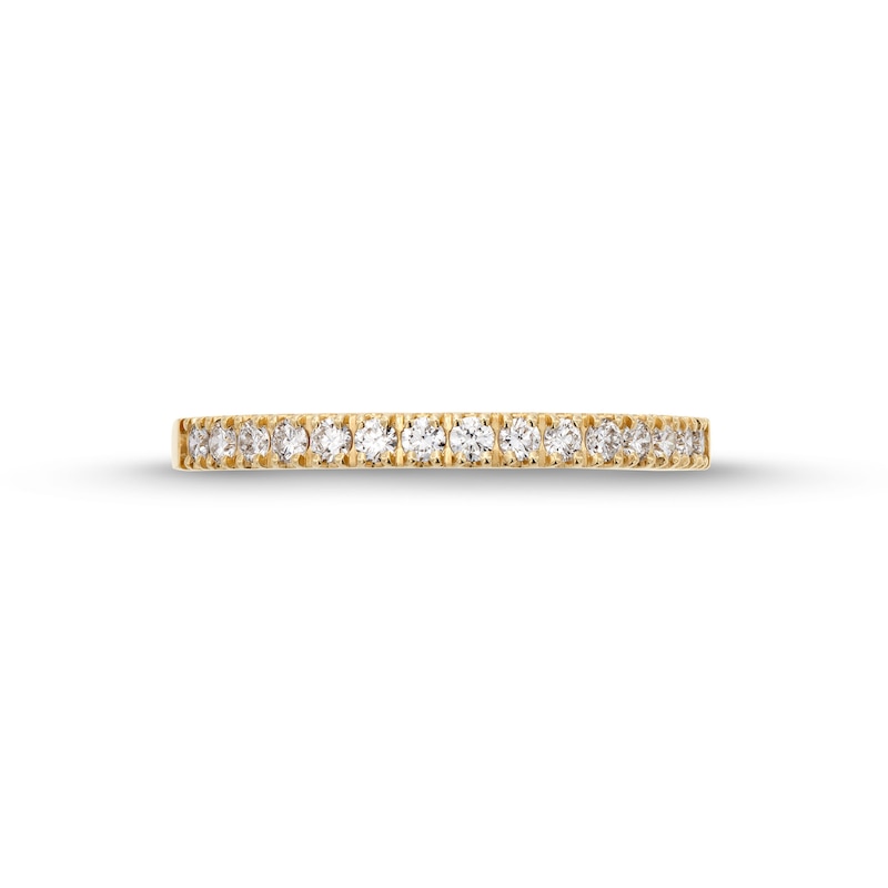 Main Image 4 of 1/4 CT. T.W. Lab-Grown Diamond Anniversary Band in 14K Gold (F/VS2)