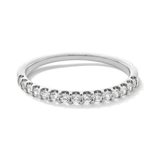 1/4 CT. T.W. Lab-Grown Diamond Anniversary Band in 14K White Gold (F/VS2)