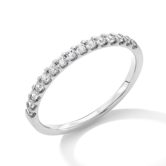 1/4 CT. T.w. Lab-Grown Diamond Anniversary Band in 14K White Gold (F/Vs2)
