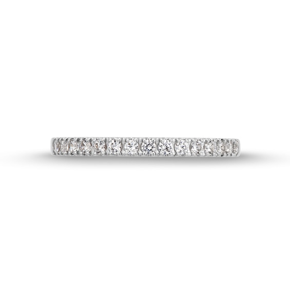1/4 CT. T.w. Lab-Grown Diamond Anniversary Band in 14K White Gold (F/Vs2)