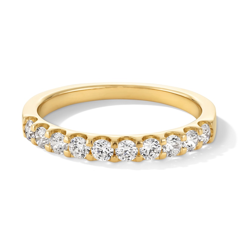 Main Image 1 of 1/2 CT. T.W. Certified Diamond Band in 18K Gold (I/VS2)