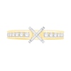 Thumbnail Image 1 of 3/8 CT. T.W. Channel-Set Diamond Solitaire Semi Mount in 14K Gold