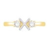 Thumbnail Image 2 of 1/4 CT. T.W. Diamond Three-Stone Solitaire Semi Mount in 14K Gold