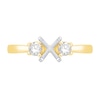 Thumbnail Image 1 of 1/4 CT. T.W. Diamond Three-Stone Solitaire Semi Mount in 14K Gold