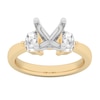 Thumbnail Image 0 of 5/8 CT. T.W. Shield Certified Lab-Created Diamond Semi Mount in 14K Gold (F/VS2)