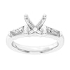 Thumbnail Image 0 of 5/8 CT. T.W. Tapered Baguette Certified Lab-Created Diamond Semi Mount in 14K White Gold (F/VS2)