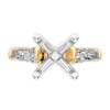 Thumbnail Image 2 of 5/8 CT. T.W. Tapered Baguette Certified Lab-Created Diamond Semi Mount in 14K Gold (F/VS2)