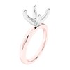 Thumbnail Image 1 of Classic Four-Prong Solitaire Semi-Mount Setting in 14K Rose Gold