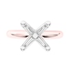 Thumbnail Image 2 of Classic Four-Prong Solitaire Semi-Mount Setting in 14K Rose Gold