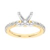 Thumbnail Image 0 of 5/8 CT. T.W. Certified Lab-Created Diamond Semi-Mount Setting in 14K Gold (F/VS2)