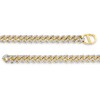 Thumbnail Image 2 of Zales x Alessi Domenico 2-1/3 CT. T.W. Diamond Miami Cuban Chain Bracelet in 18K Gold - 9"