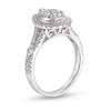 Thumbnail Image 3 of 1 CT. T.W. Diamond Pear Frame Split Shank Engagement Ring in 14K White Gold