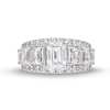 Thumbnail Image 4 of 5 CT. T.W. Emerald Certified Lab-Grown Diamond Engagement Ring in 14K White Gold (F/VS2)