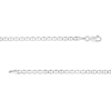 Thumbnail Image 2 of 3.2mm Mariner Chain Necklace in Solid 10K White Gold - 20"