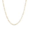 Thumbnail Image 1 of 3.1mm Figaro Chain Necklace in Solid 14K Gold - 18"
