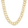 Thumbnail Image 1 of 12.2mm Curb Chain Necklace in Solid 10K Gold - 22"