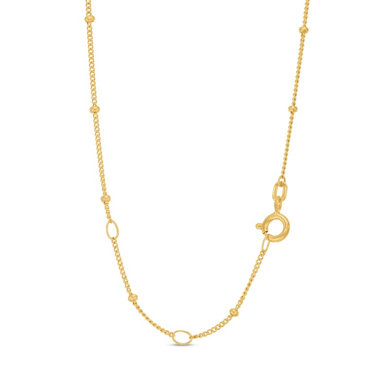Main Image 3 of 16.0mm Heart-Shaped Jade and 1/4 CT. T.W. Diamond Frame Necklace in 10K Gold