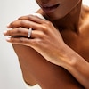 Thumbnail Image 2 of 2 CT. T.W. Five Stone Certified Lab-Grown Diamond Anniversary Band in 14K White Gold (F/SI2)