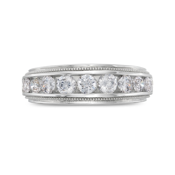 1-1/2 CT. T.w. Certified Lab-Grown Diamond Band in 14K White Gold (F/Si2)