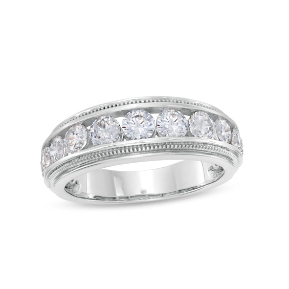 2 CT. T.w. Certified Lab-Grown Diamond Band in 14K White Gold (F/Si2)
