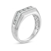 Thumbnail Image 3 of 1 CT. T.W. Certified Lab-Grown Diamond Angled Band in 14K White Gold (F/SI2)