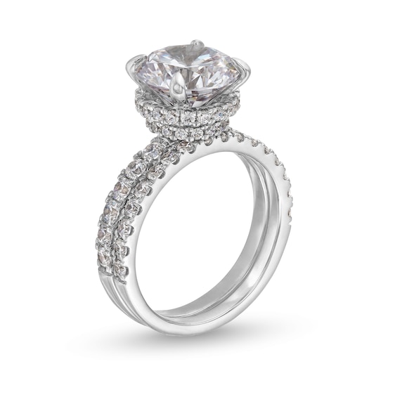 5-1/4 CT. T.w. Certified Lab-Grown Diamond Bridal Set in 14K White Gold (I/Si2)