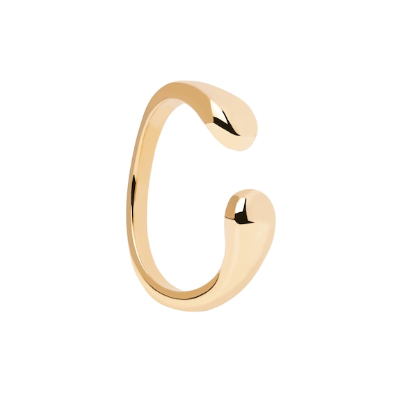 Pdpaolaâ¢ at Zales Open Shank Ring in Sterling Silver with 18K Gold Plate