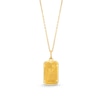 Thumbnail Image 0 of 1 Gram Ingot Bar Pendant in 14K and 24K Gold