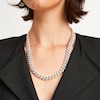 Thumbnail Image 2 of Zales x Alessi Domenico 12-3/4 CT. T.W. Diamond Miami Cuban Chain Necklace in 18K Gold - 22"