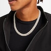 Thumbnail Image 4 of Zales x Alessi Domenico 12-3/4 CT. T.W. Diamond Miami Cuban Chain Necklace in 18K Gold - 22"