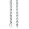 Thumbnail Image 2 of Zales x Alessi Domenico 11-1/2 CT. T.W. Diamond Miami Cuban Chain Necklace in 18K White Gold - 24"