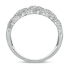 Thumbnail Image 3 of 1 CT. T.W. Multi-Diamond Curb Chain Ring in 10K White Gold