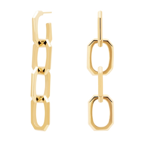 PDPAOLAâ¢ at Zales Chain Link Drop Earrings in Brass with 18K Gold Plate