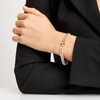 Thumbnail Image 2 of Zales x Alessi Domenico 1 CT. T.W. Diamond Miami Cuban Chain Bracelet in 18K Gold - 7"