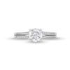 Thumbnail Image 4 of 1 CT. T.W. Diamond Split Shank Engagement Ring in 14K White Gold