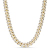 Thumbnail Image 1 of Zales x Alessi Domenico 4-5/8 CT. T.W. Diamond Miami Cuban Chain Necklace in 18K Gold - 16"