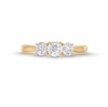 Thumbnail Image 4 of 1 CT. T.W. Diamond Past Present Future® Engagement Ring in 14K Gold
