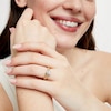 Thumbnail Image 2 of 1-1/2 CT. T.W. Oval Diamond Baguette Collar Split Shank Engagement Ring in 14K Gold