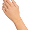 Thumbnail Image 2 of PDPAOLA™ at Zales Radiant-Cut and Round Cubic Zirconia Bracelet in Sterling Silver with 18K Gold Plate