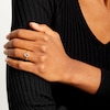 Thumbnail Image 2 of 1/10 CT. T.W. Diamond Marquise Outline Ring in 10K Gold
