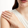 Thumbnail Image 2 of 1-1/6 CT. T.W. Diamond Groove Shank Engagement Ring in 14K White Gold