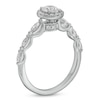 Thumbnail Image 3 of 1 CT. T.W. Multi-Diamond Framed Engagement Ring in 14K White Gold