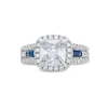 Thumbnail Image 4 of TRUE Lab-Grown Diamonds by Vera Wang Love 2 CT. T.W. Cushion Framed Engagement Ring in 14K White Gold (F/VS2)