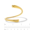 Thumbnail Image 3 of Zales x SOKO Twisted Dash Cuff Bracelet in Brass with 24K Gold Plate