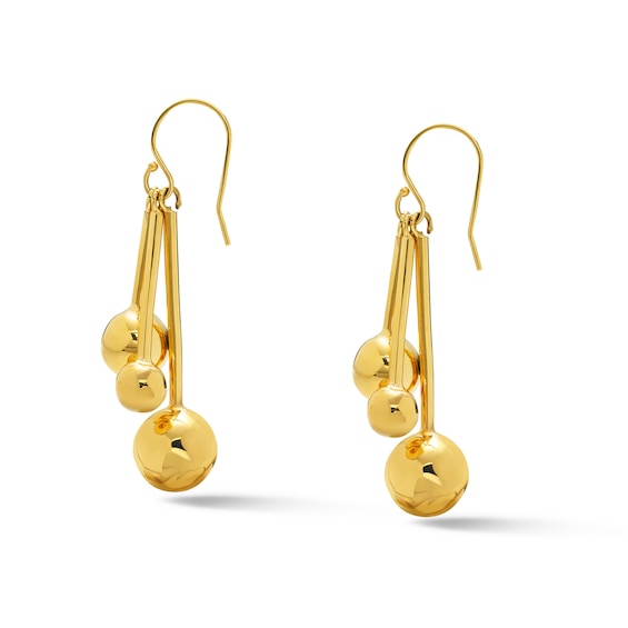 Zales x Soko Obiti Dangle Earrings in Brass with 24K Gold Plate