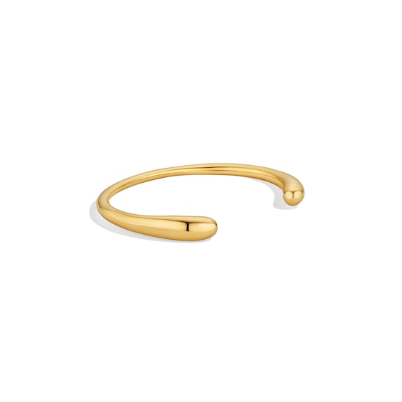 Zales x Soko Dash Cuff Bracelet in Brass with 24K Gold Plate