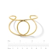 Thumbnail Image 3 of Zales x SOKO Obiti Open Cuff Bracelet in Brass with 24K Gold Plate